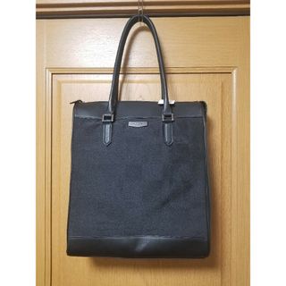 ブラックレーベル・クレストブリッジ／BLACK LABEL CRESTBRIDGE バッグ トートバッグ 鞄 ハンドバッグ メンズ 男性 男性用レザー 革 本革 ブラック 黒  51122-409-09 ビジネストート シボ革 シュリンクレザー 肩掛け ワンショルダーバッグ