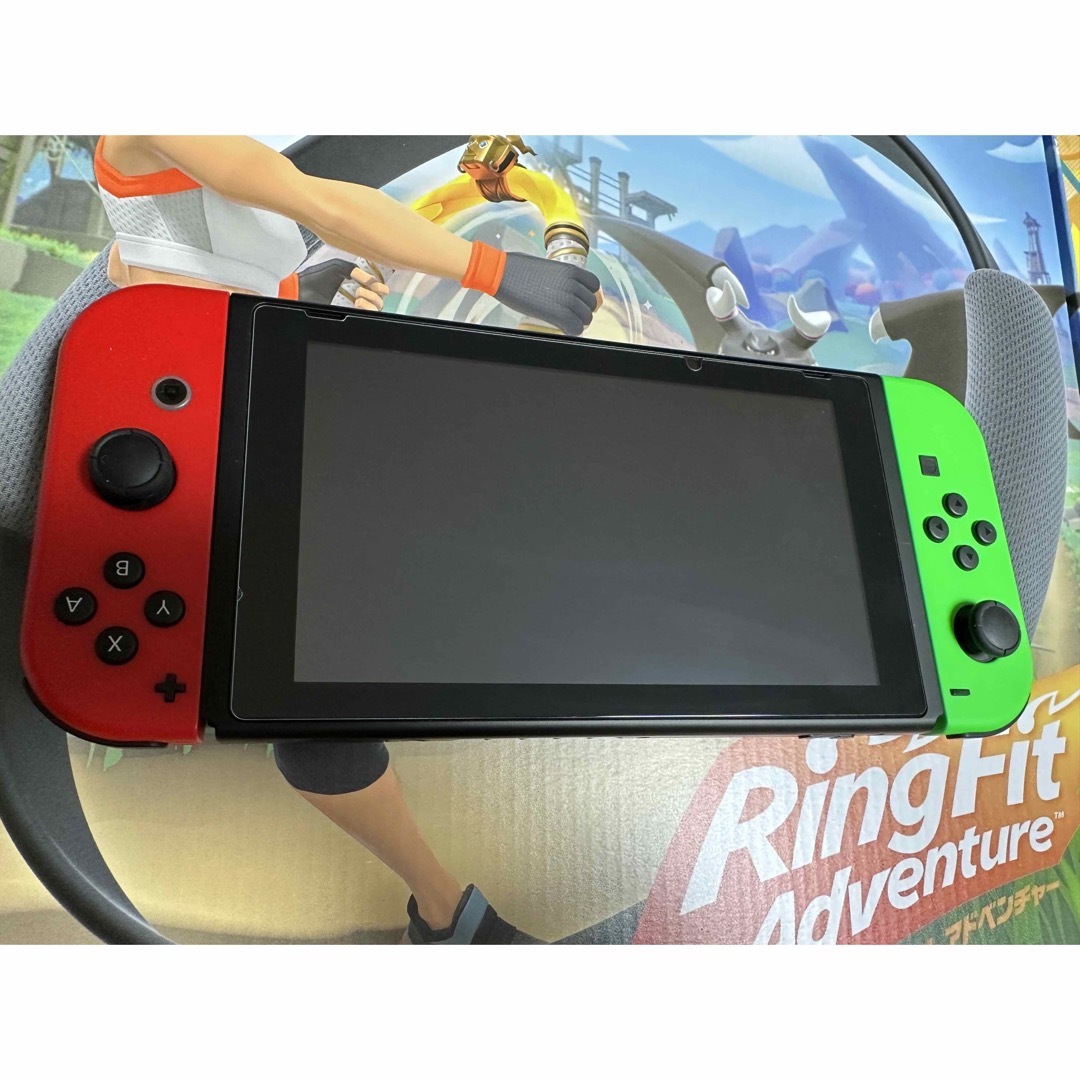 Nintendo Switch - 送料無料Switch本体 リングフィット本体とソフト