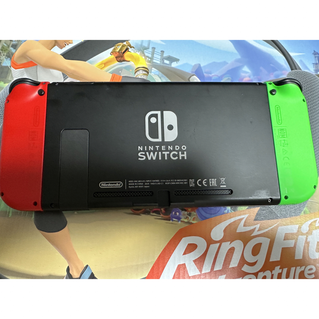 Nintendo Switch - 送料無料Switch本体 リングフィット本体とソフト