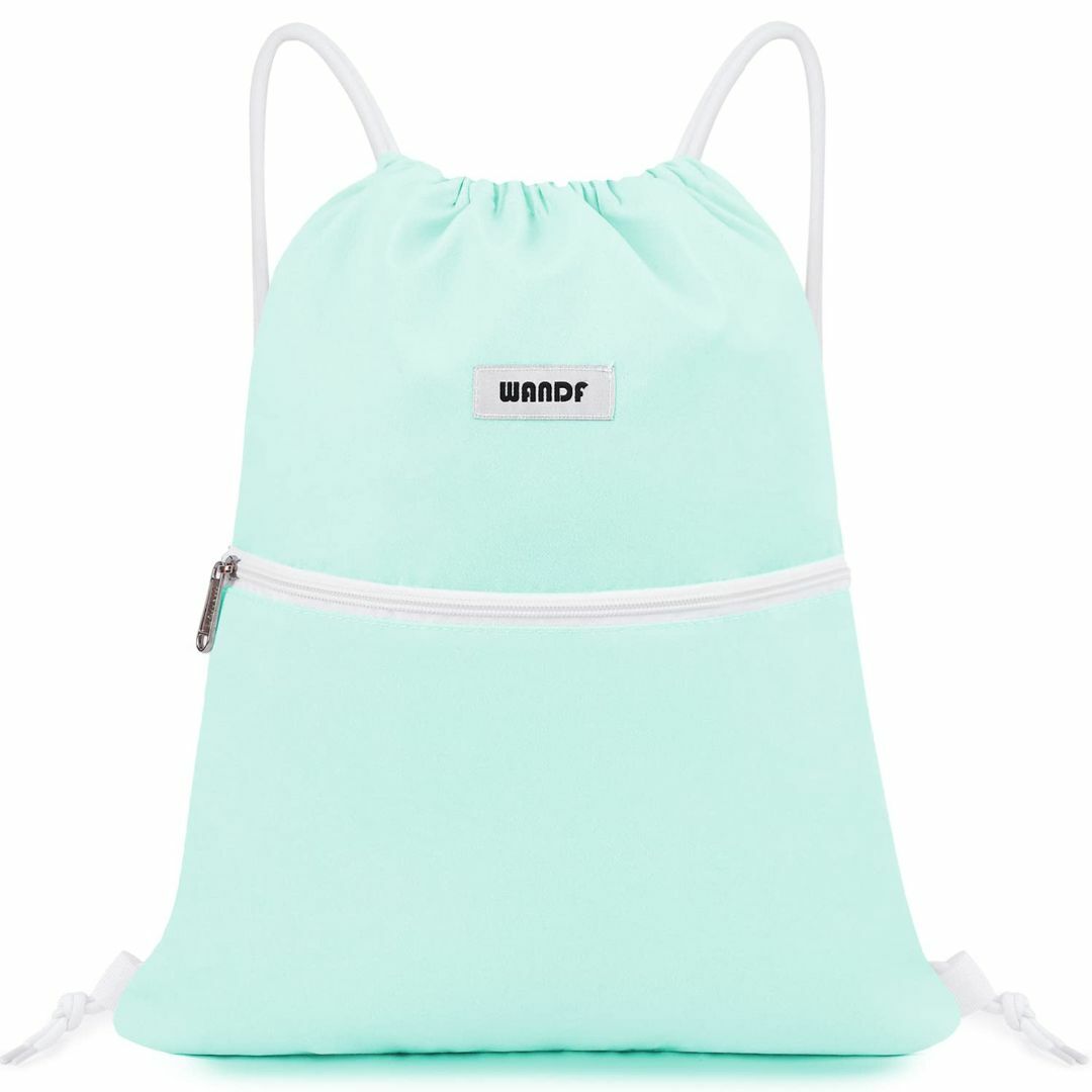 【色: A-Mint Green】[WANDF] ジムサック ナップサック 巾着