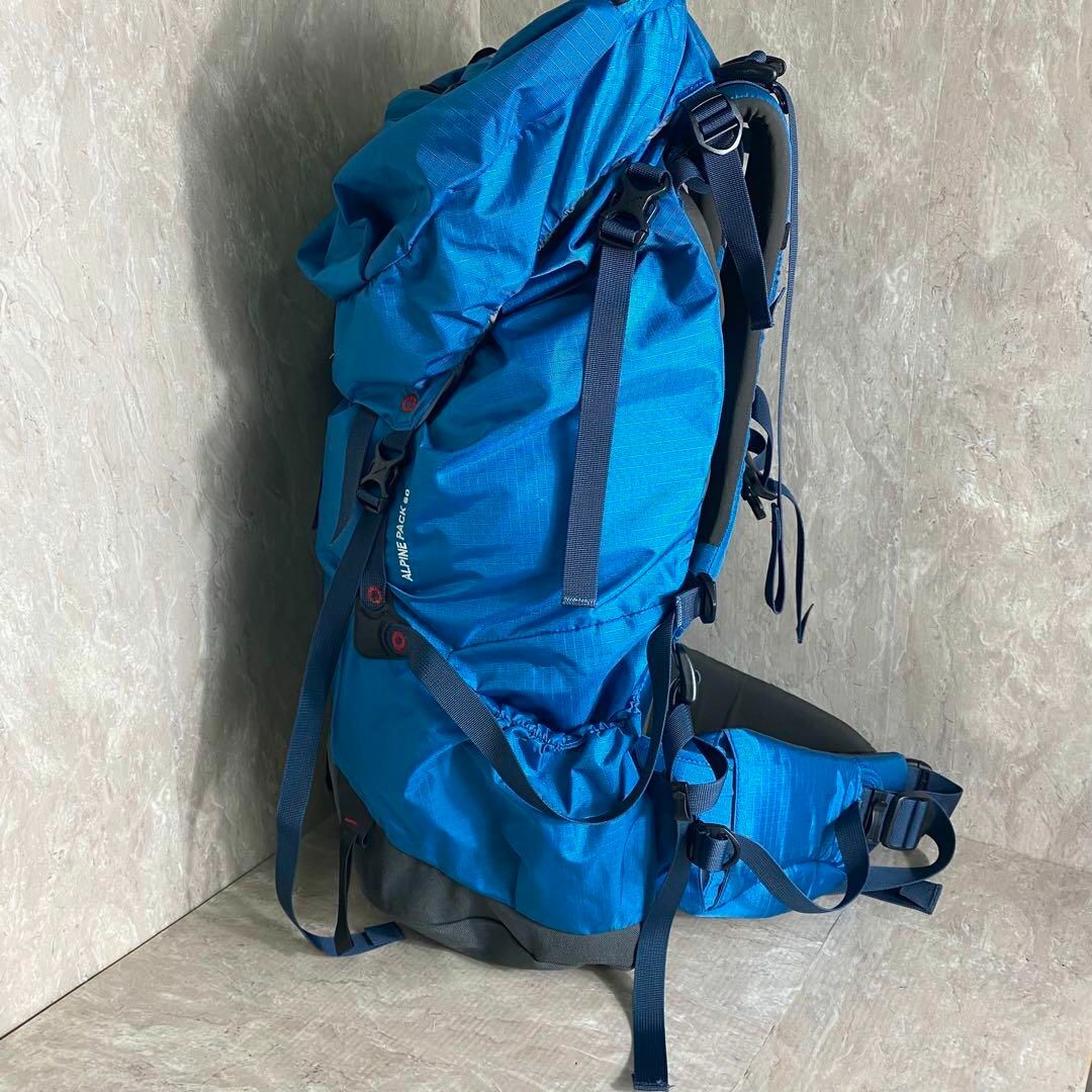 mont-bell ZEROPOINT ALPINEPACK60 レインカバー付 www.krzysztofbialy.com