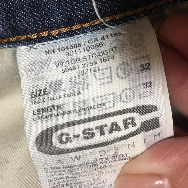 G-STAR RAW(ジースター)のデニム☆ジースター メンズのパンツ(デニム/ジーンズ)の商品写真
