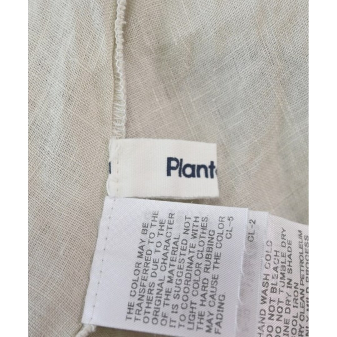 plantation プランテーション ブラウス M ベージュ 【古着】【中古】