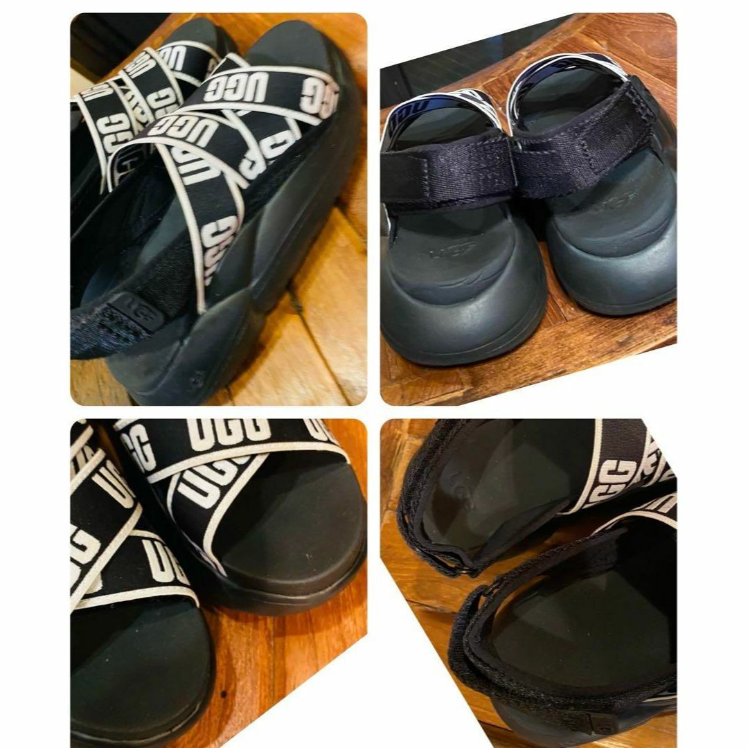 入荷困難✨激レア✨⑪超美品✨23✨UGG✨LA CLOUD SANDAL✨厚底