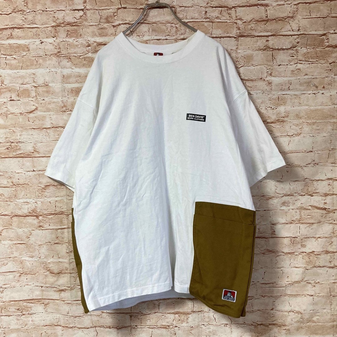 BEN DAVIS(ベンデイビス)のベンデイビス BEN DAVIS Tシャツ カットソー 半袖 ロゴ カジュアル メンズのトップス(Tシャツ/カットソー(半袖/袖なし))の商品写真