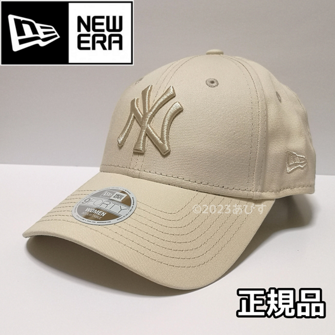 【海外限定】NEW ERA ニューエラ NY ヤンキース オフ ホワイト 正規品