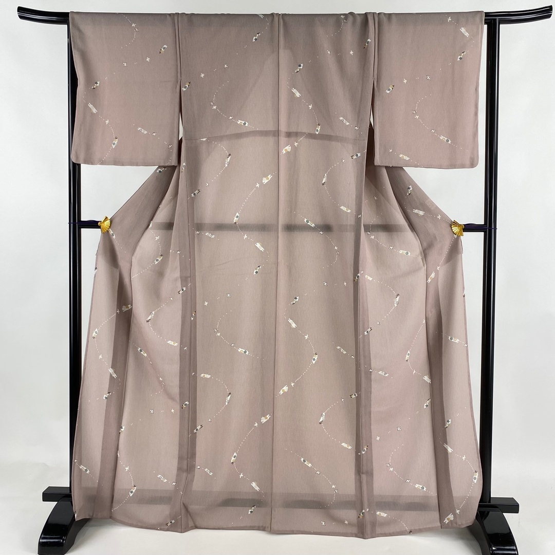 小紋 身丈165.5cm 裄丈65.5cm 化繊 優品 【中古】の通販 by バイセル ...