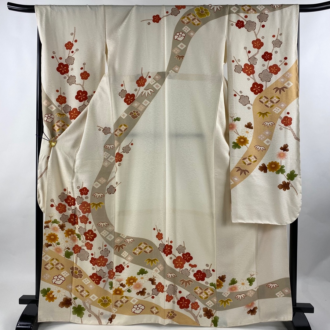 振袖 美品 名品 身丈165cm 裄丈67.5cm 正絹バイセル帯