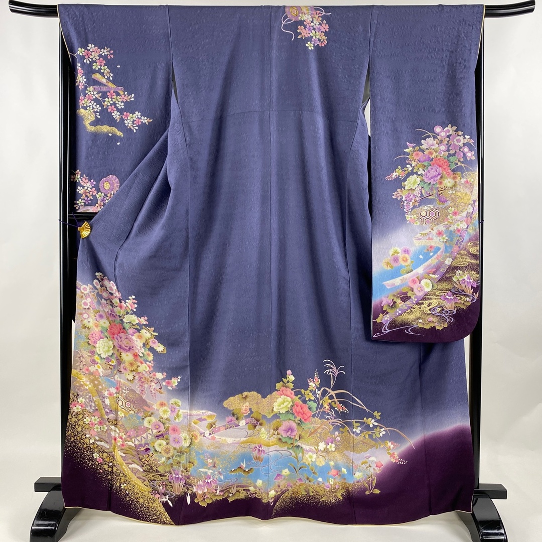 振袖 身丈167cm 裄丈72cm 正絹 美品 名品 - 着物