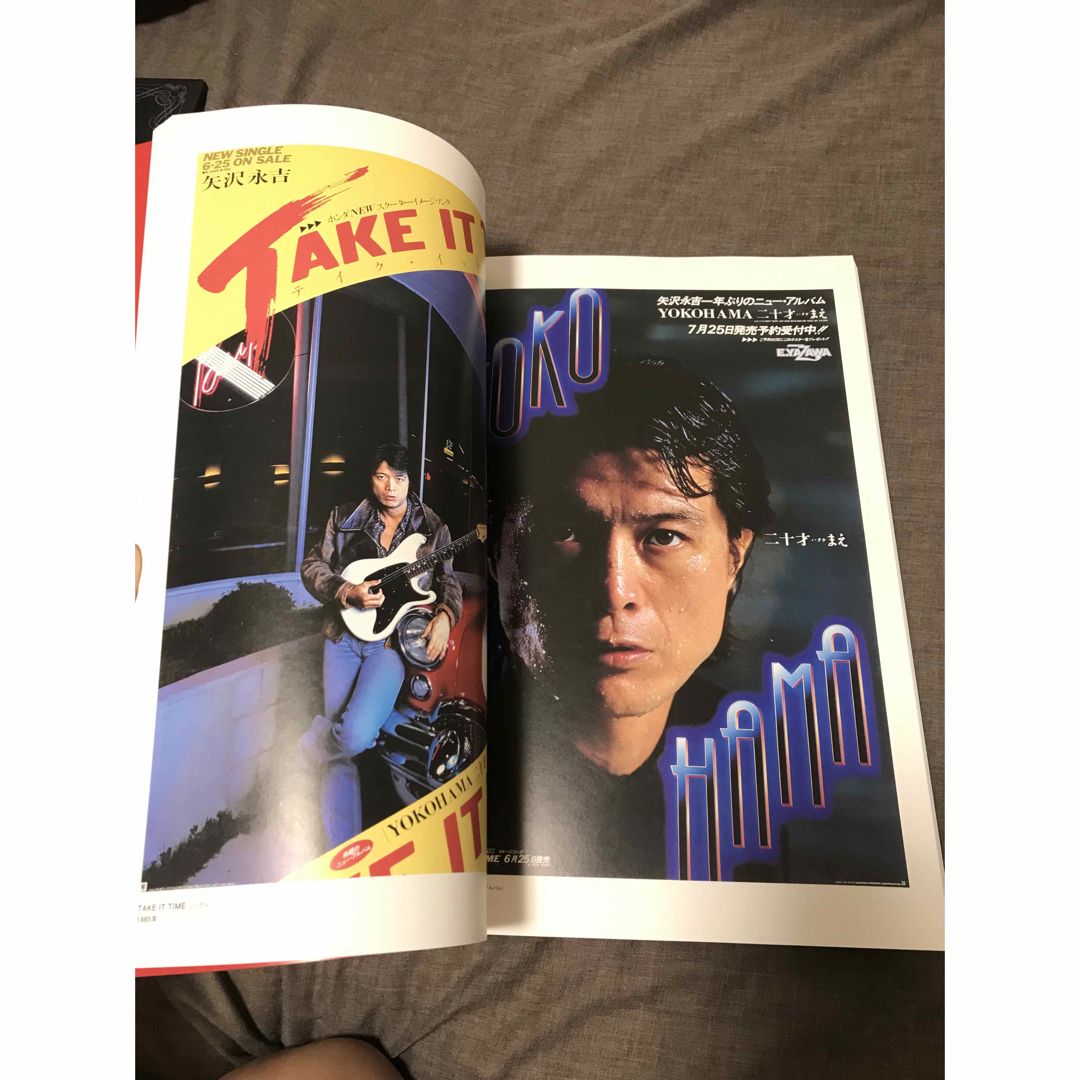 矢沢永吉　ポスター　パンフレット　写真集 エンタメ/ホビーのタレントグッズ(ミュージシャン)の商品写真