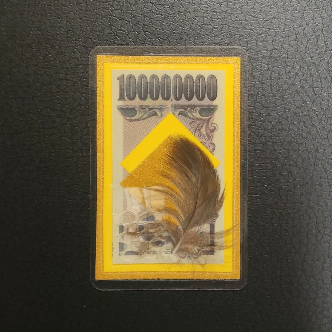 一億円札 金運お守り ★白蛇の抜け殻  ●ふくろうの羽 その他のその他(その他)の商品写真