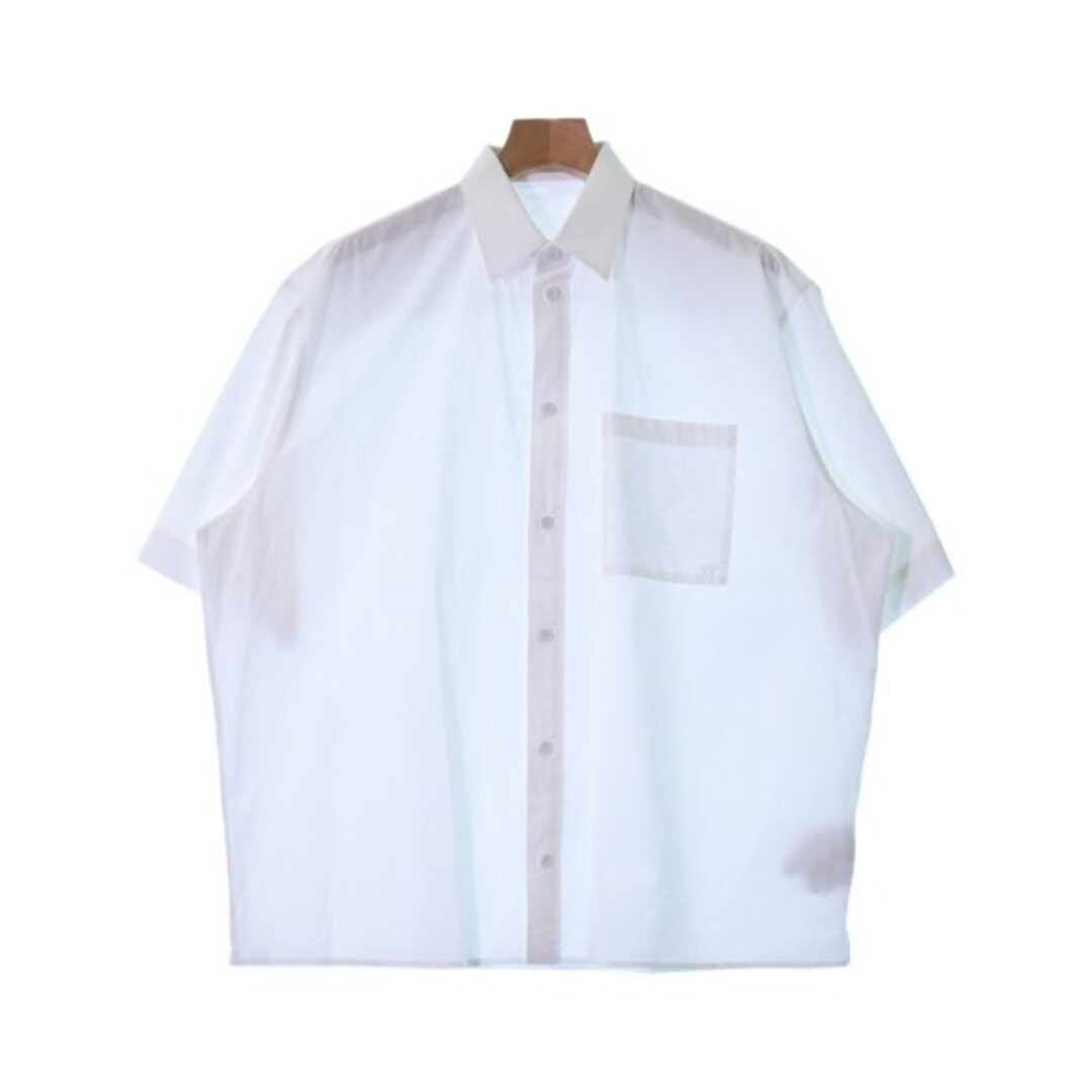 BOTTEGA VENETA ボッテガベネタ カジュアルシャツ 39(M位) 白 【古着】【】
