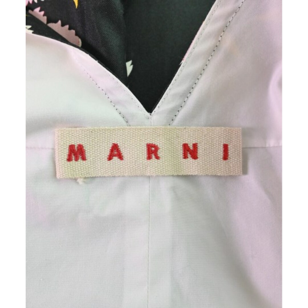 Marni(マルニ)のMARNI マルニ ブラウス 40(M位) 黒xピンクx黄等(花柄) 【古着】【中古】 レディースのトップス(シャツ/ブラウス(長袖/七分))の商品写真