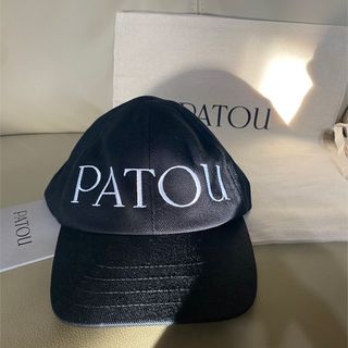 PATOU - PATOU パトゥ コットン ブラックキャップ AC0400081 999B