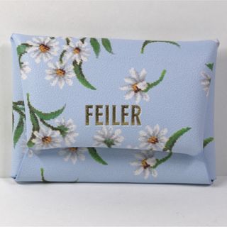 フェイラー(FEILER)の大人百花 付録 FEILER ホワイトマーガレット柄マルチケース(ポーチ)