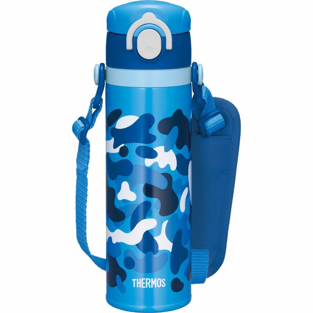 【色: ブルー】サーモス 水筒 真空断熱キッズケータイマグ 500ml ブルー