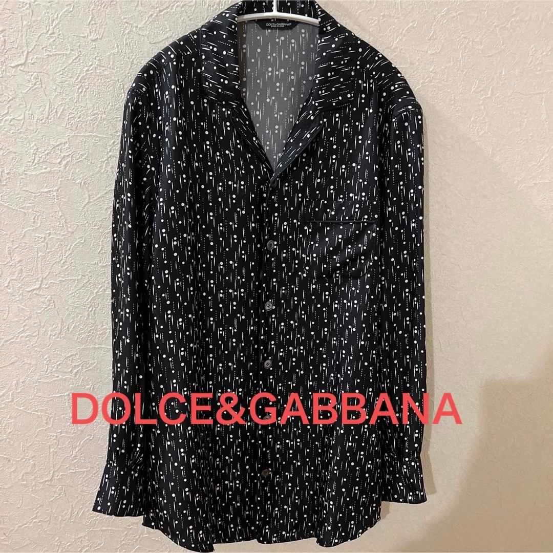 DOLCE&GABBANA - ドルチェアンドガッバーナ シルクシャツの通販 by