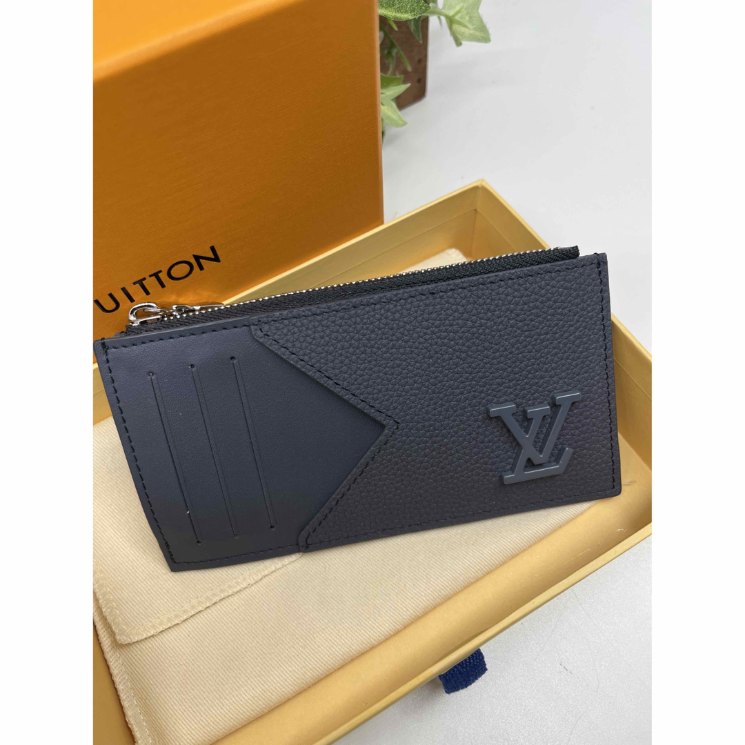 Louis Vuitton M82068 Coin Card Holder , Black, One Size