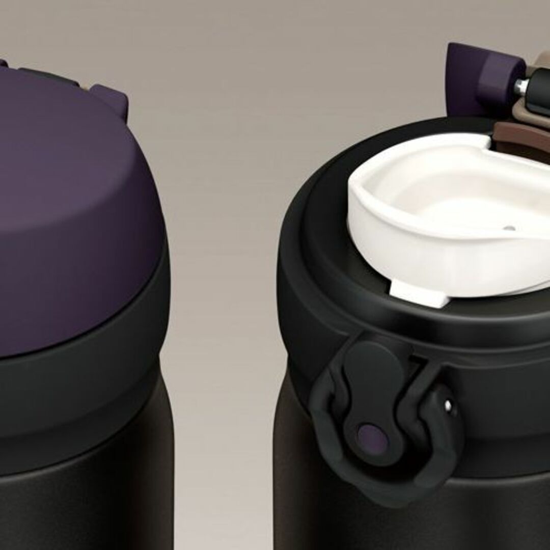 【色: オールブラック】サーモス(THERMOS) 水筒 真空断熱ケータイマグ