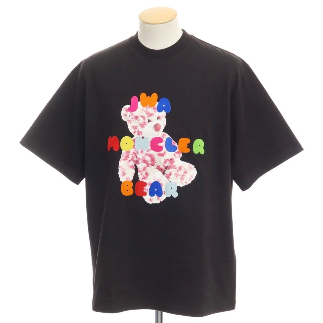 【中古】モンクレール ジーニアス MONCLER GENIUS 2023年春夏 × JW ANDERSON ヘビーオンス 半袖Ｔシャツ  ブラック【サイズS】【メンズ】 | フリマアプリ ラクマ