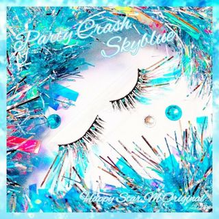 ❤感謝品★Party Crash Skyblue★partyまつげ パーティー(つけまつげ)