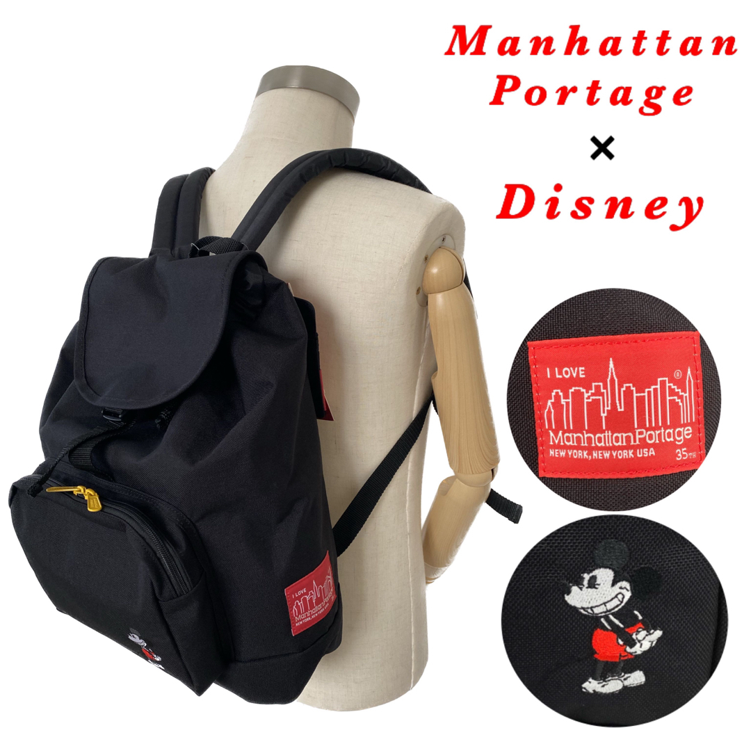 【タグ付き】Manhattan Portage / ミッキー / リュックサック