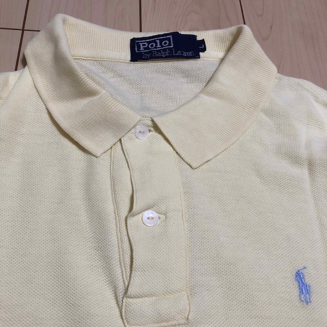 POLO RALPH LAUREN(ポロラルフローレン)の最終値下げ❗️ラルフローレン　ポロシャツ　オーバーサイズショート丈リメイク レディースのトップス(ポロシャツ)の商品写真