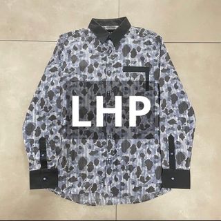 未使用 LHP エルエイチピー チェック切り替えシャツ Mサイズ