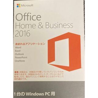 マイクロソフト(Microsoft)の正規品 Microsoft Office Home&Business 2016(その他)