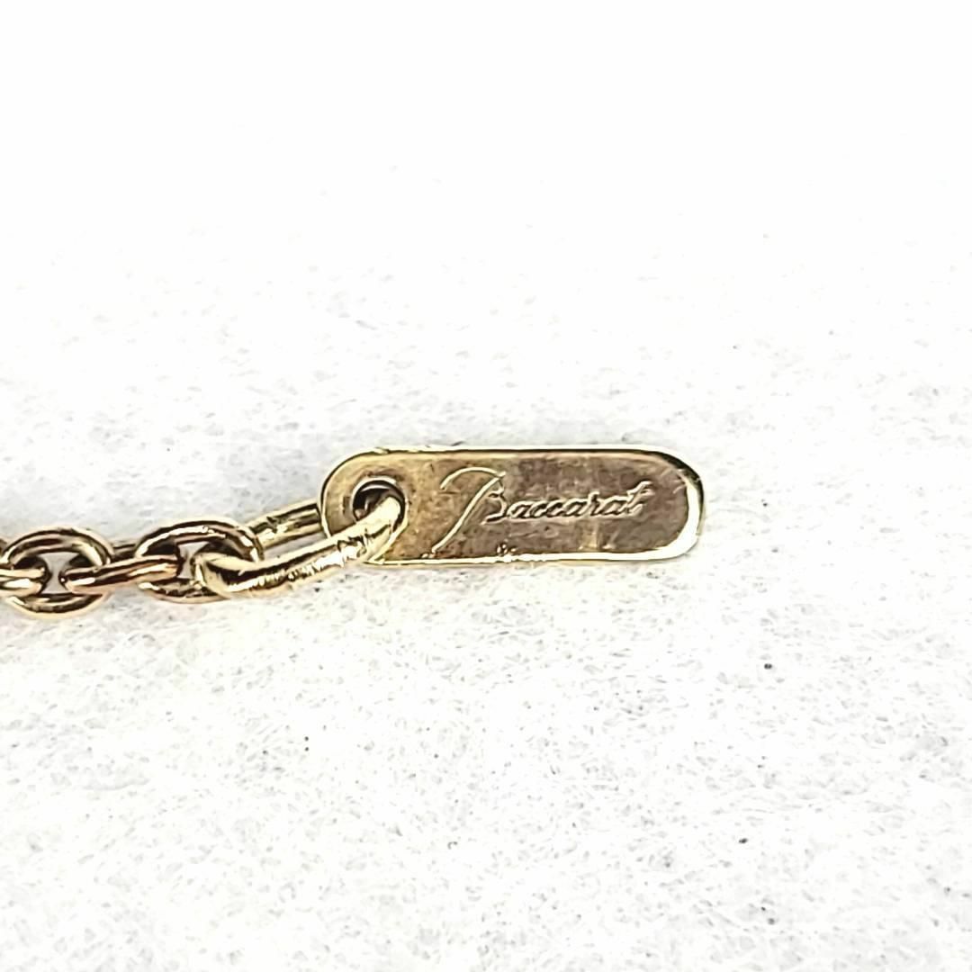 美品 バカラ フルール ドゥ プシデリック sv925 ネックレス 虹色