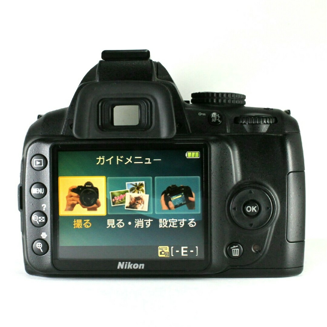 ニコン Nikon D3000 デジタル一眼レフカメラ☆ボディ 入門機✨完動品✨ 6