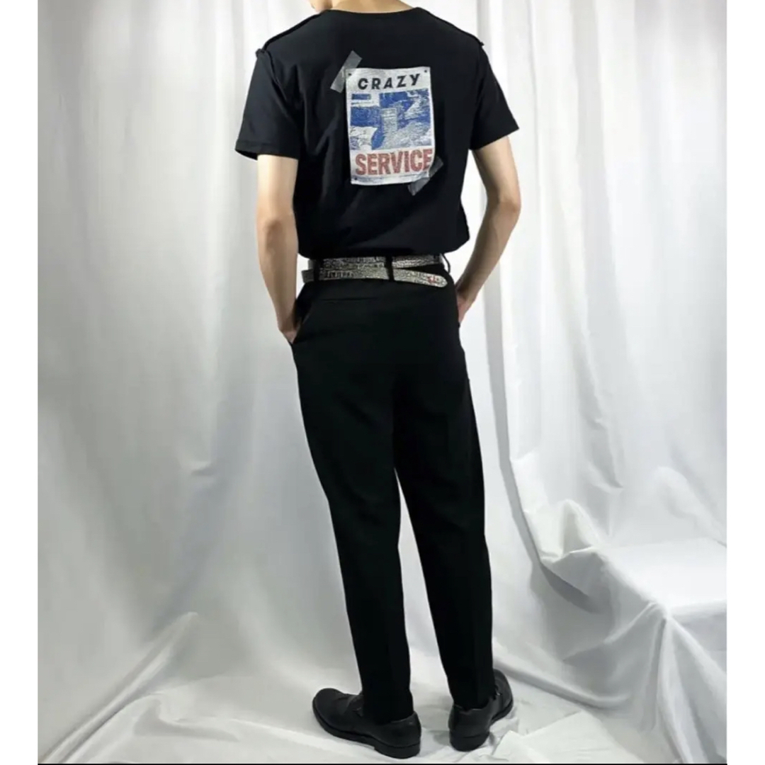 bodysong.(ボディソング)のボディソング インサイドアウトスニーカー刺繍半袖Tシャツカットソー メンズのトップス(Tシャツ/カットソー(半袖/袖なし))の商品写真