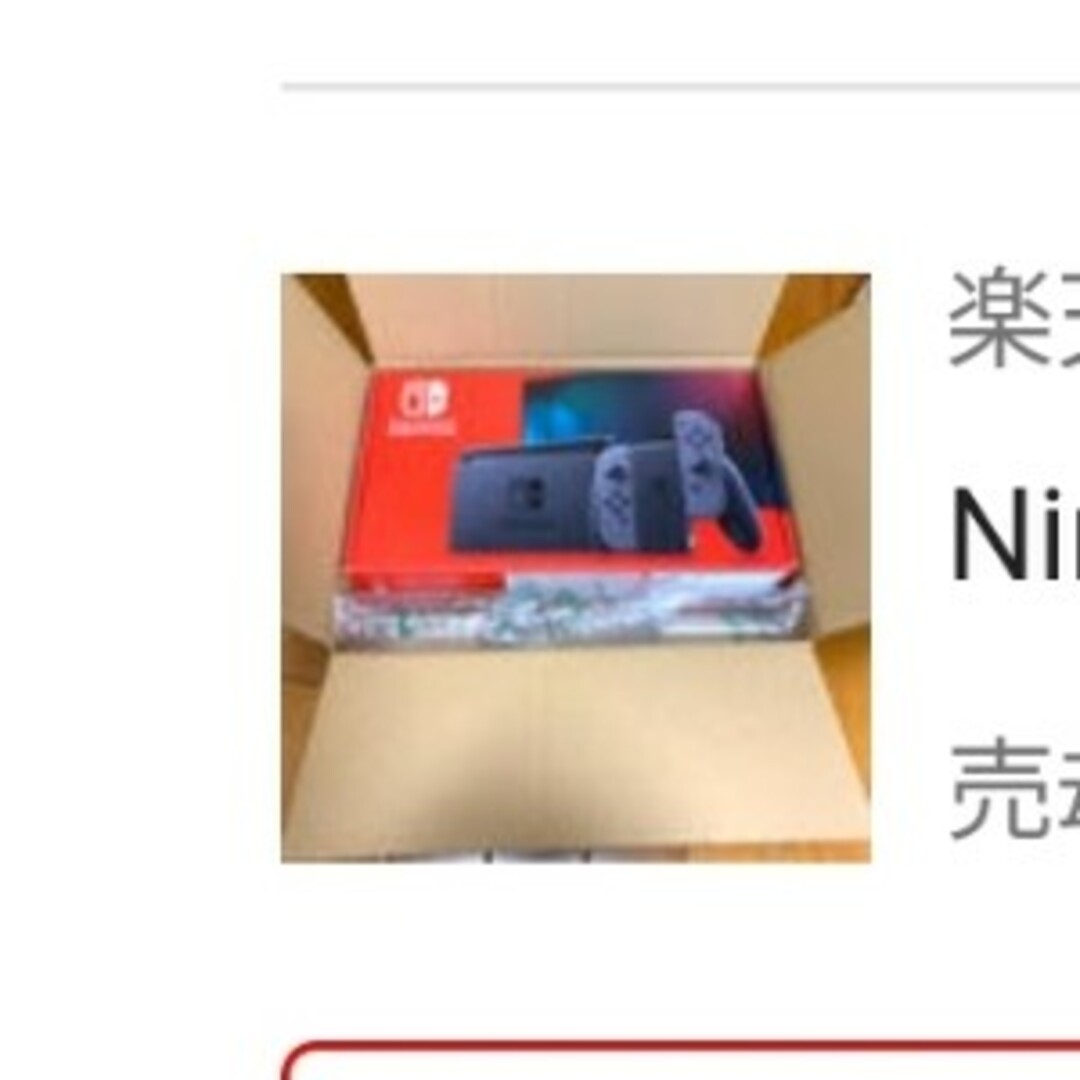 家庭用ゲーム機本体Nintendo Switch グレー