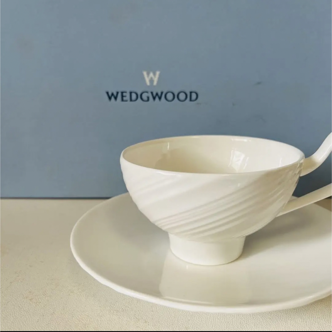 WEDGWOOD - ウェッジウッド エスリアル101 ティーカップ リーフ