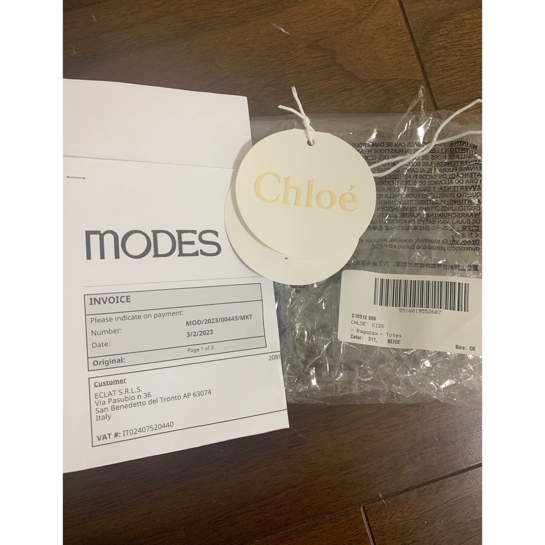 Chloe(クロエ)のクロエ　Chloe カゴバッグ レディースのバッグ(かごバッグ/ストローバッグ)の商品写真