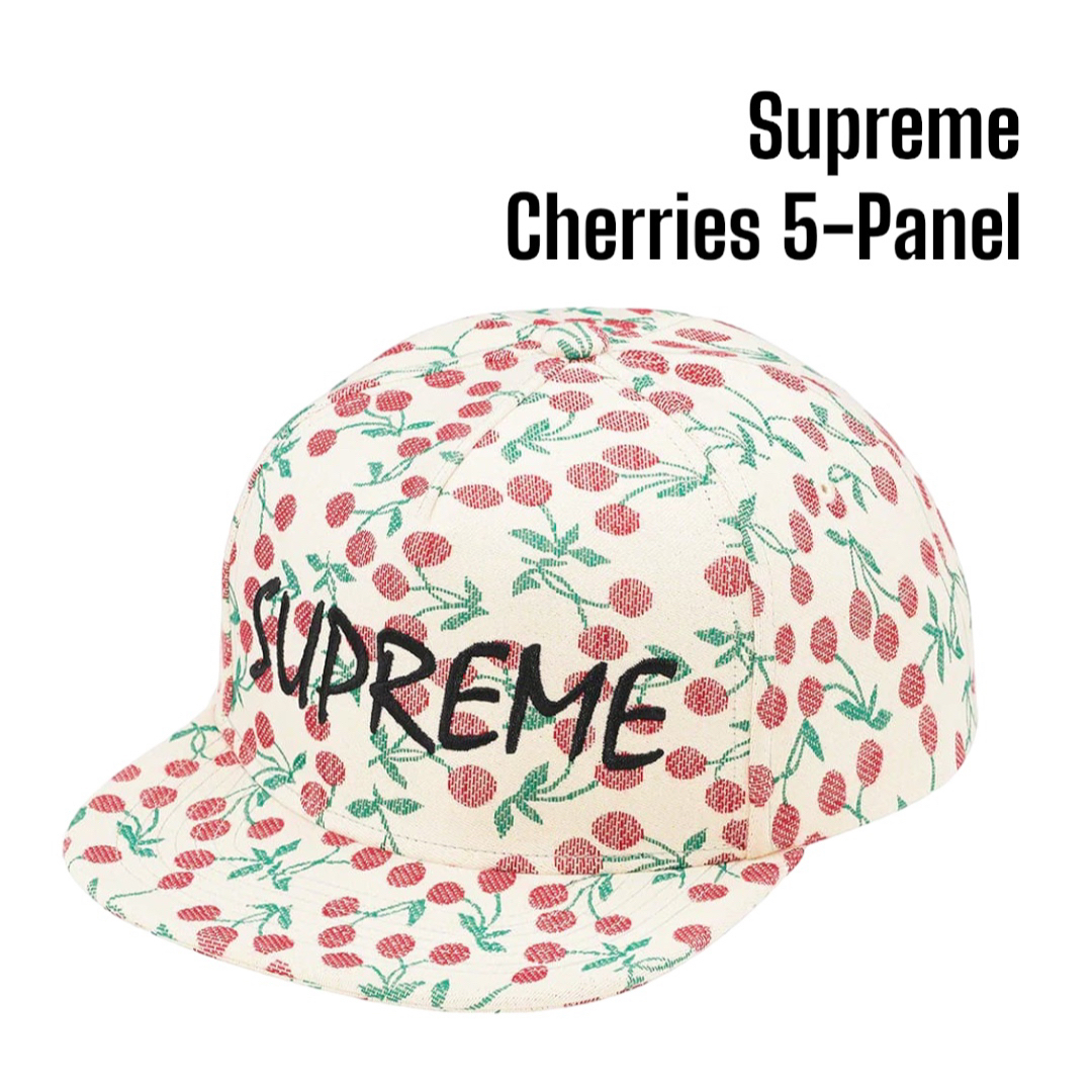 supreme シュプリーム Cherries 5-Panel キャップ