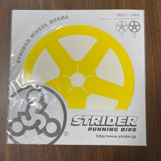 ストライダ(STRIDA)のストライダー　ウルトラライトホイール用　ホイールデカールセット(ステッカー)