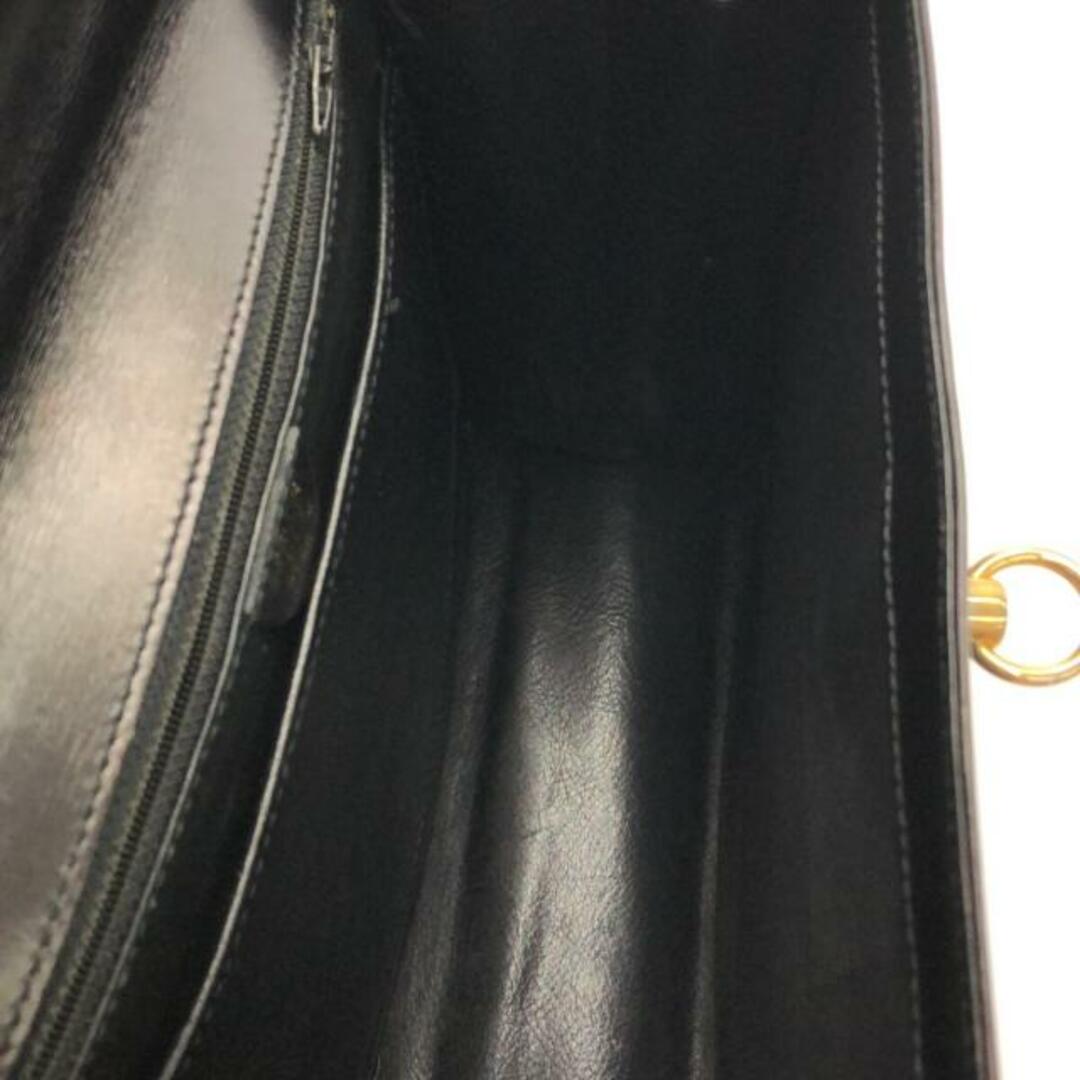 celine - セリーヌ ハンドバッグ マンテル 黒 レザーの通販 by ブラン