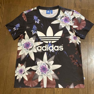 アディダス(adidas)のアディダス　蓮　金魚　Tシャツ　L(Tシャツ(半袖/袖なし))