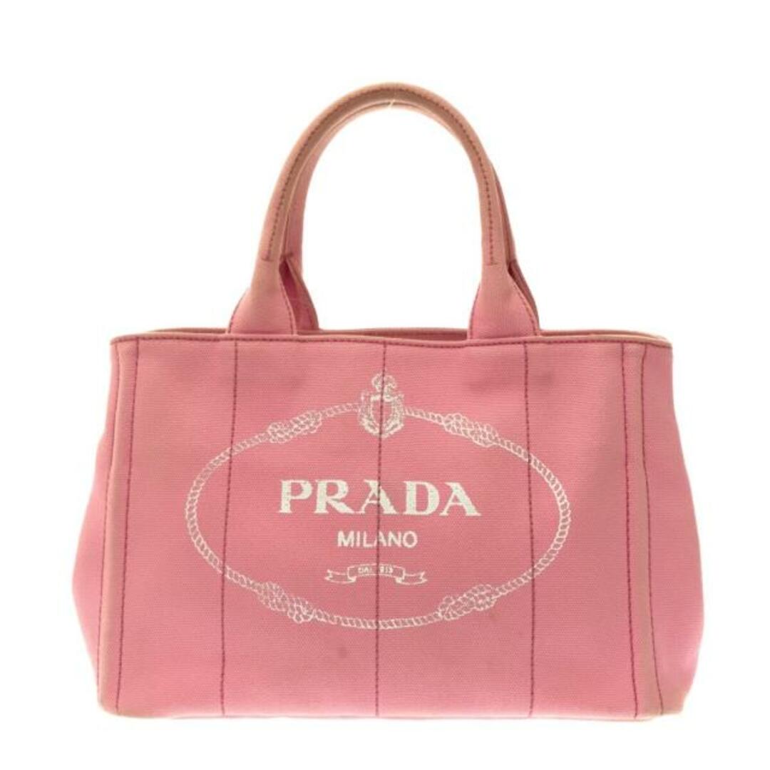 〇〇PRADA プラダ トートバッグ キャンバス カナパ 1BG439 ピンク