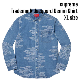 1番人気格安！supreme Jacquard Denim Shirt box