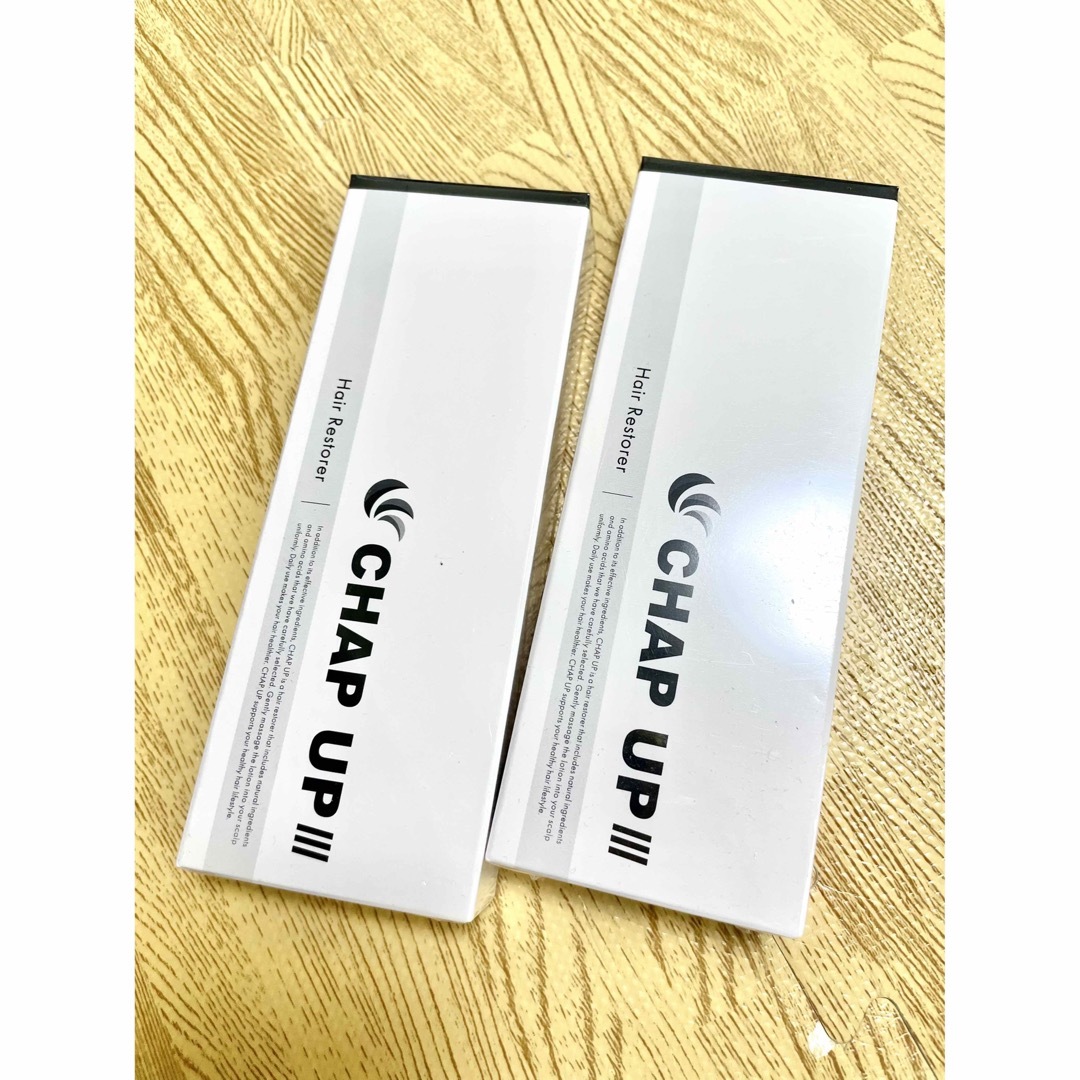 CHAP UP(チャップアップ)のCHAP UP チャップアップ　2本セット　新品未開封 コスメ/美容のヘアケア/スタイリング(スカルプケア)の商品写真