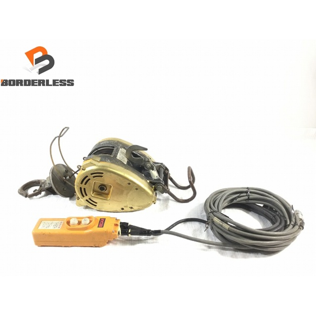 RYOBI - ☆中古品☆RYOBI リョービ 100V 電動ウインチ WI-125 荷重