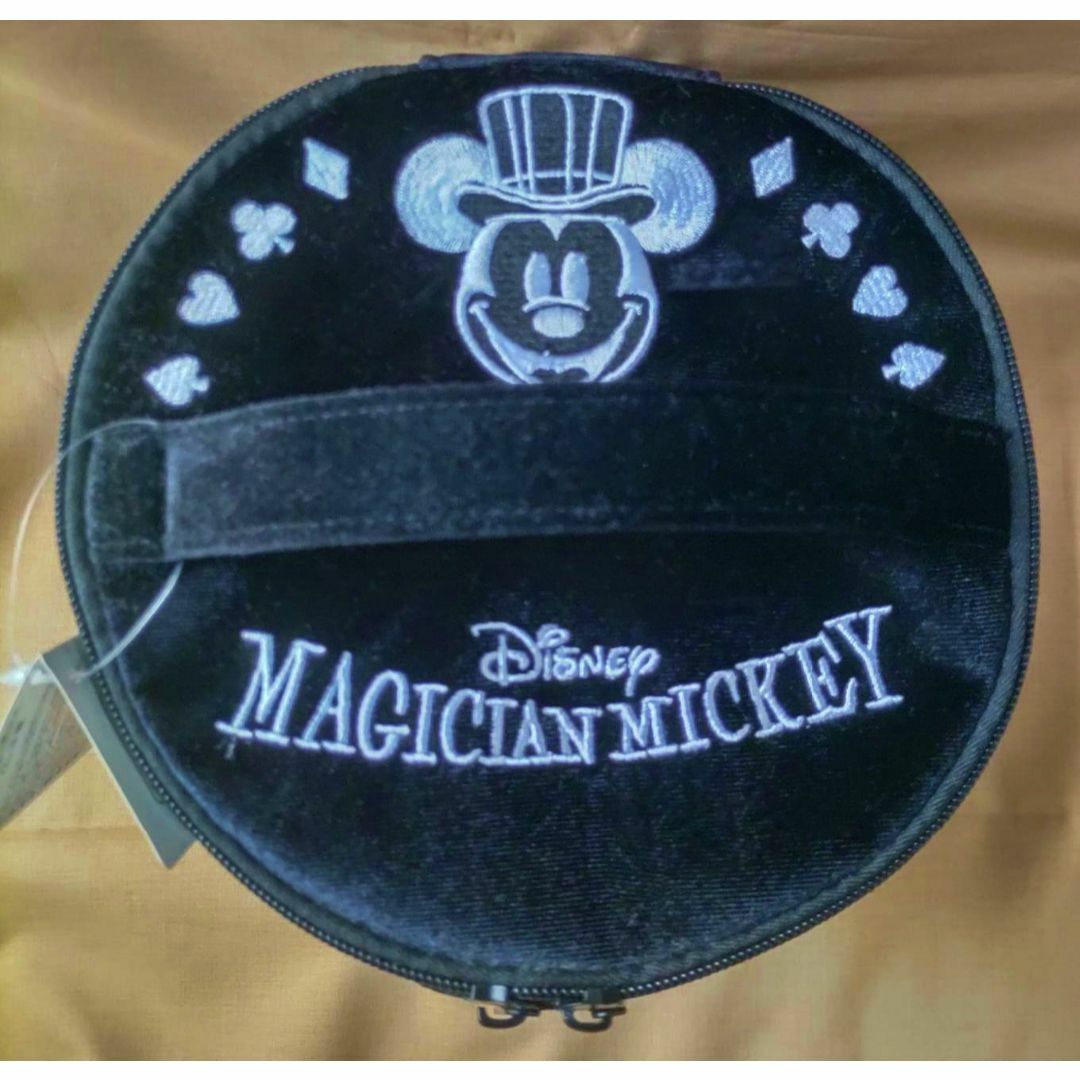 ミッキーマウス(ミッキーマウス)のミッキーの魔術師 シルクハット バニティポーチ/ミッキー ディズニー 小物入れ エンタメ/ホビーのおもちゃ/ぬいぐるみ(キャラクターグッズ)の商品写真