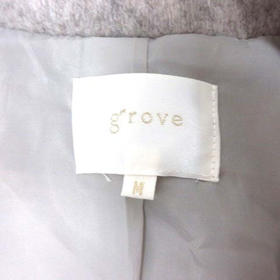 grove(グローブ)のgrove チェスターコート 起毛 総裏地 M ライトグレー /YK ■MO レディースのジャケット/アウター(その他)の商品写真