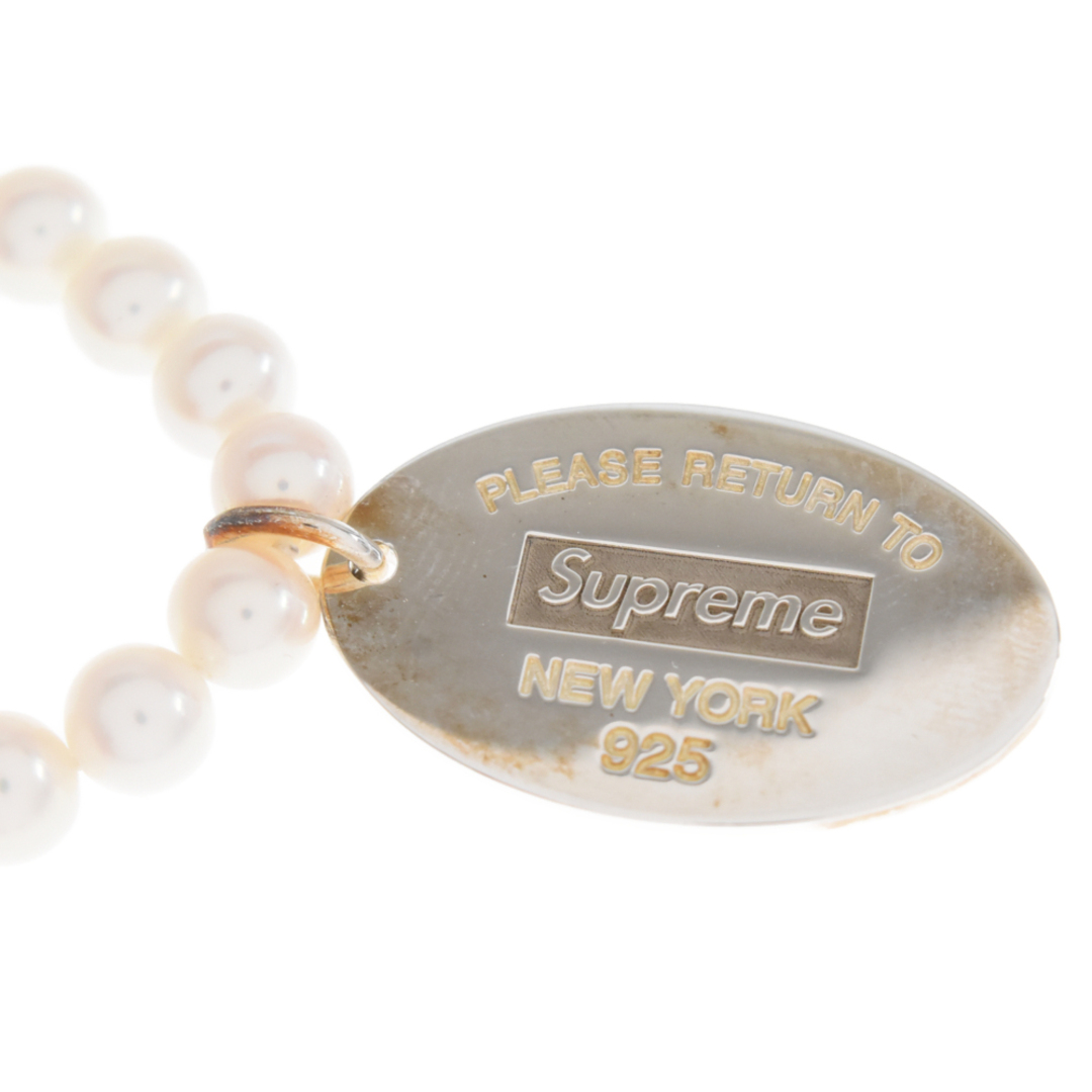 Supreme Tiffany Oval Tag Pearl Necklace - ネックレス