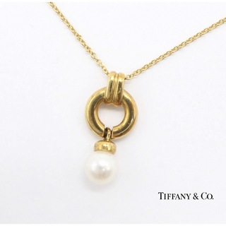 ティファニー(Tiffany & Co.)のTIFFANY＆CO.★ティファニー ドアノック パール 真珠 ネックレス(ネックレス)