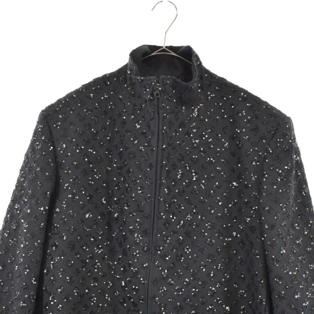 LOUIS VUITTON ルイヴィトン 23SS Evening blouson sequins jacket イブニングブルゾンスパンコールジャケット ブラック RM231F MT6 HOFB3E