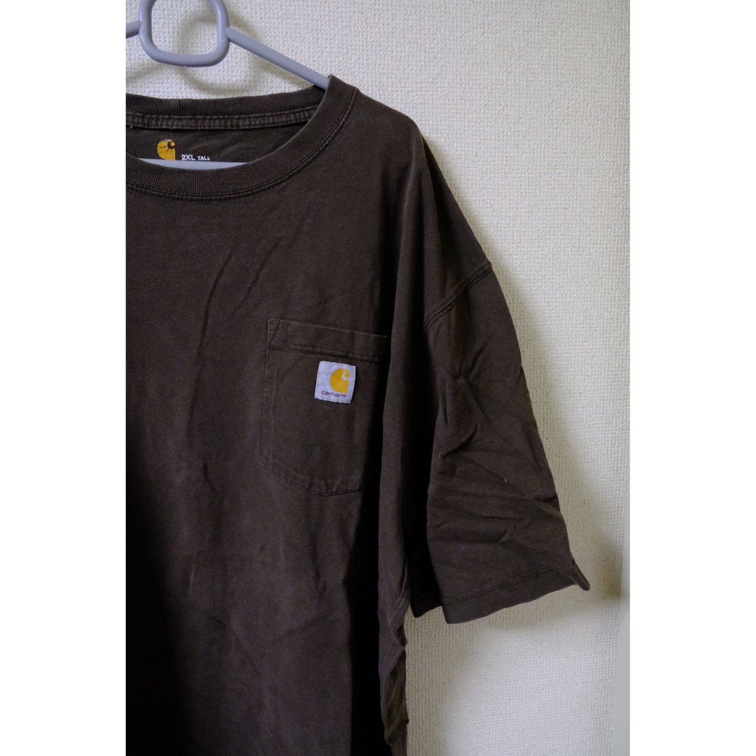 carhartt(カーハート)のUS古着　カーハート　ポケットTシャツ メンズのトップス(Tシャツ/カットソー(半袖/袖なし))の商品写真