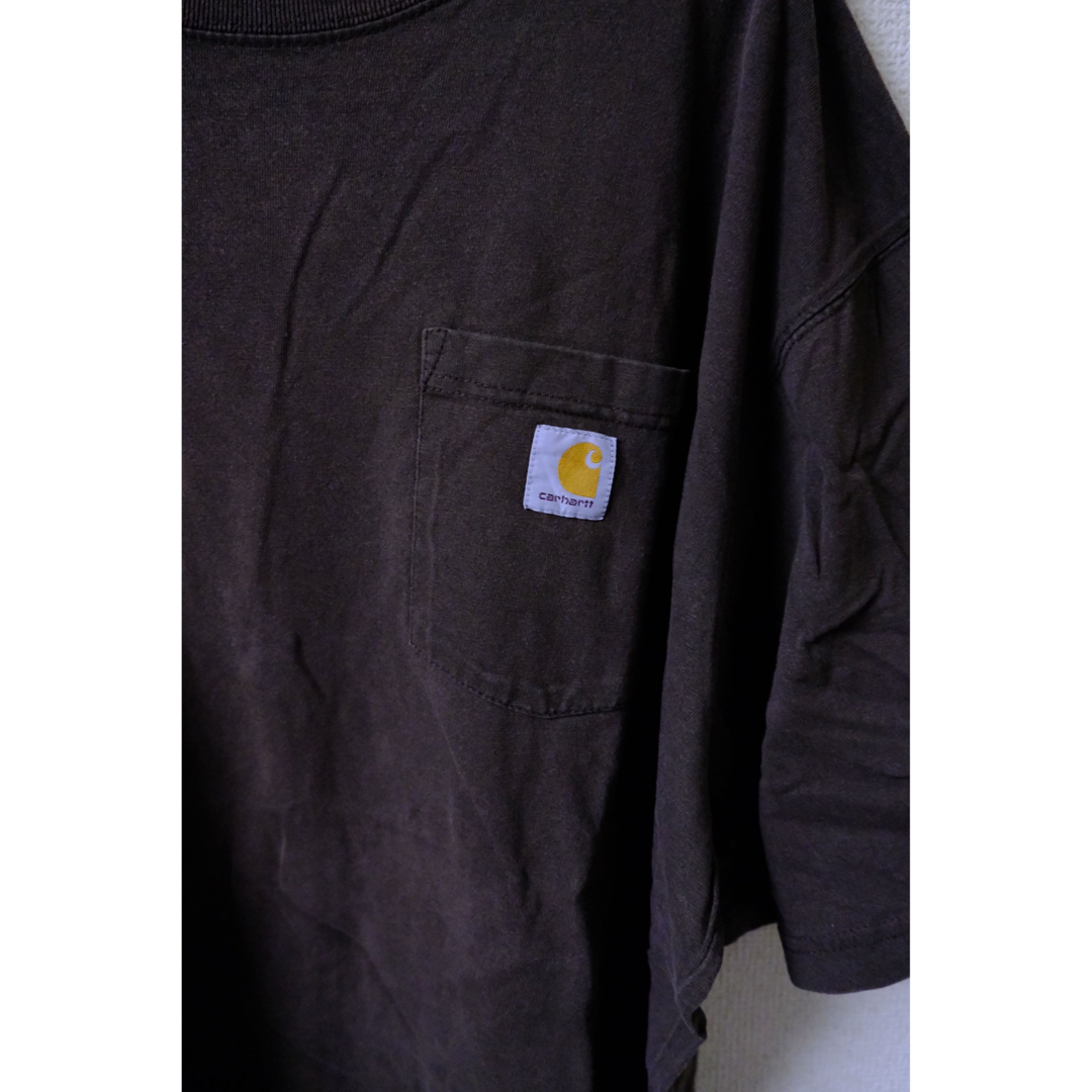 carhartt(カーハート)のUS古着　カーハート　ポケットTシャツ メンズのトップス(Tシャツ/カットソー(半袖/袖なし))の商品写真